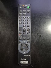 Sony OEM RMT-V266 Genuine TV VCR Remote Control Black Video