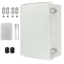 Boîte électrique étanche IP67 boîte de jonction en acier inoxydable avec plaque de montage