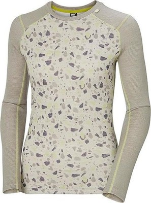 HELLY HANSEN Gr. M & L Damen W LIFA MERINOwolle Midweight Crew Baselayer Langarm