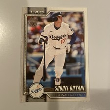 Topps 75 Shohei Ohtani Los Angeles Dodgers Base Set Baseball Card