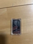 1 Troy Oz .999 Fine Silver Buffalo Bar Bullion In Capsule