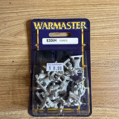GW Warmaster Orcs & Goblins Ogres (2000 Ed) Pack New