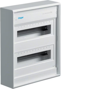 HAGER VA24CN Kleinverteiler volta Aufputz 2x12 PLE IP30 Schutzklasse II ohne Tür