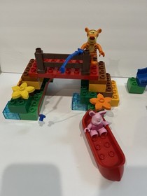 Duplo Lego 5946 Tigger's Expedition And Lego 5947 Winnie the Pooh House Complete