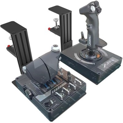 Desk Mount Compatible with Logitech X56, X55,X52,X52 PRO，Thrustmaster Sol-R2 ...