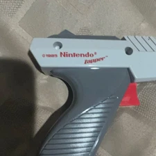 Nintendo Zapper Gray Light Gun for NES Console Controller 1985
