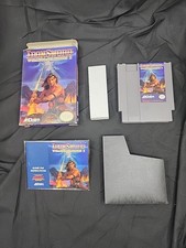 Iron Sword Wizards  Warriors II 2 Nintendo Nes Complete CIB