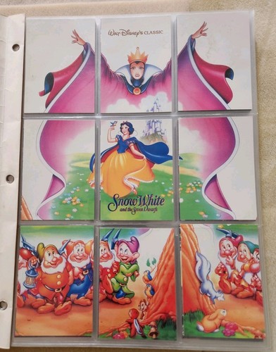 Vintage "Snow White & The Seven Dwarfs" Skybox Disney Trading Cards - Picture 1 of 24