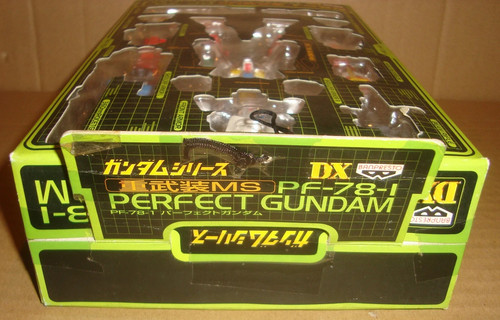 GUNDAM DX SERIES HEAVY ARMED MS PF-78-1 PERFECT GUNDAM BANPRESTO 2001 - Picture 8 of 9