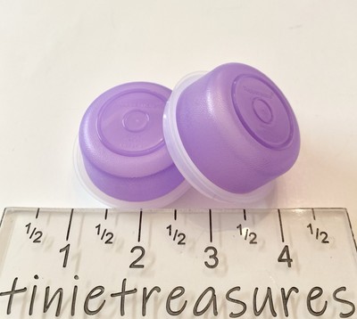 Tupperware Smidget New Set Of 2 Purple tinietreasures