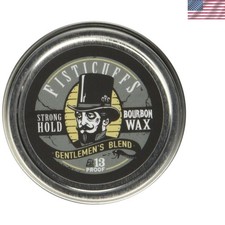 Fisticuffs Strong Hold Mustache Wax - Gentlemen's Blend 1 Oz. Artisan Crafted