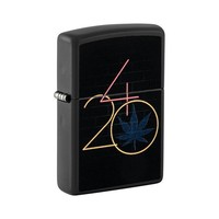 Zippo Benzin-Feuerzeug Black 420 Glow In The Dark, UnbefüLlt 60006904