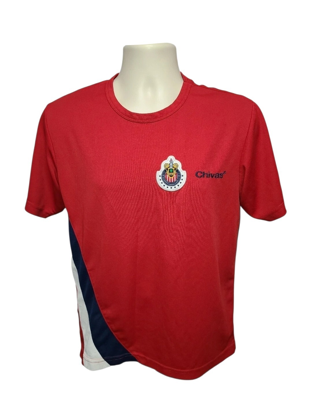 Chivas Club Deportivo Guadalajara Mexican Football Adult Small Red Jersey