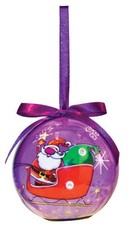 D D Distributing Santa Sleigh Ride Blinking Ornament