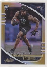 2020 Panini Absolute Rookie Spectrum Gold 10/10 Kyle Dugger #175 0a6
