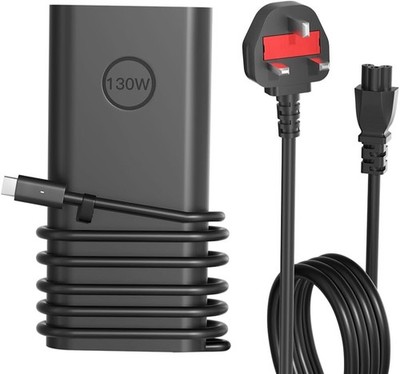 130W USB C Ladegerät für Dell Pro Max / Inspiron 14 16 Plus Latitude 5521 XPS 17 16
