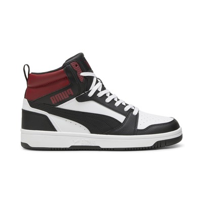 Puma Rebound V6 39232624 Mens White Synthetic Lifestyle Sneakers Shoes