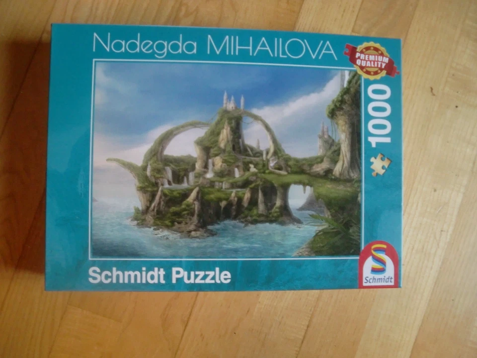 Schmidt-Puzzle  "Insel der Wasserfälle" - 1000 Teile - Bild 1 von 1