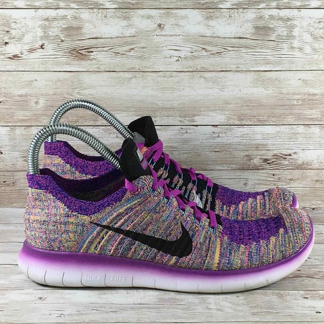 Size 4 - Nike Free Rn Flyknit Hyper Purple for sale online | eBay