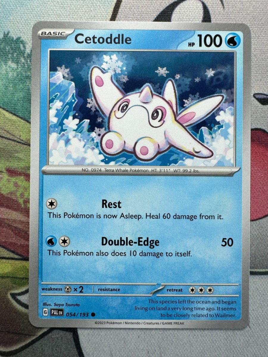 Cetoddle Non-Holo English Pokemon TCG BKCI308 | eBay