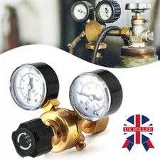 Argon CO2 Mig Tig 2 Gauge Welding Regulator Pressure Reducer For Pub Gas Bottle~