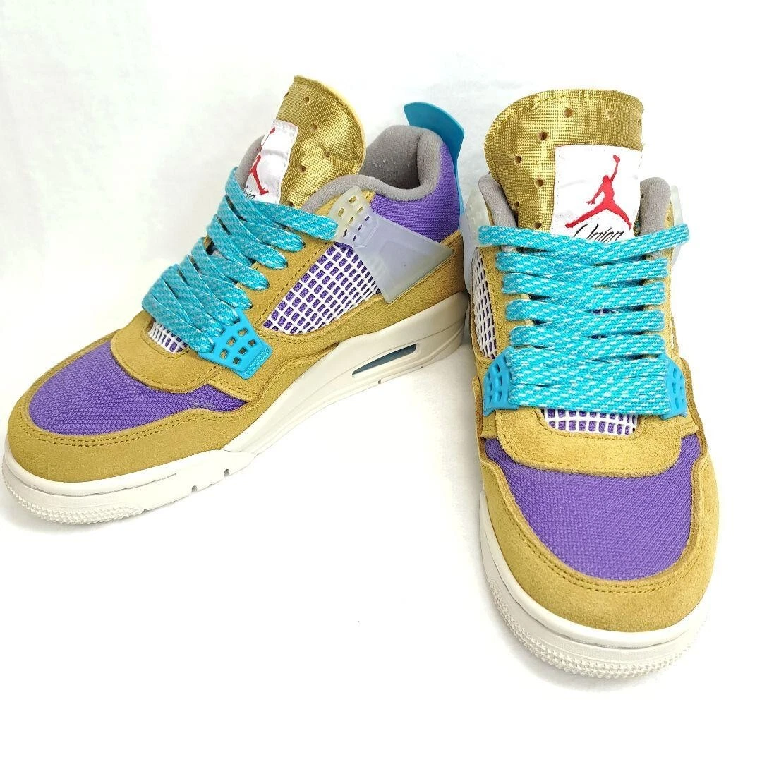 NIKE×UNION JORDAN4 Desert Moss 30th Anniversary Ladies 24cm US7 | eBay