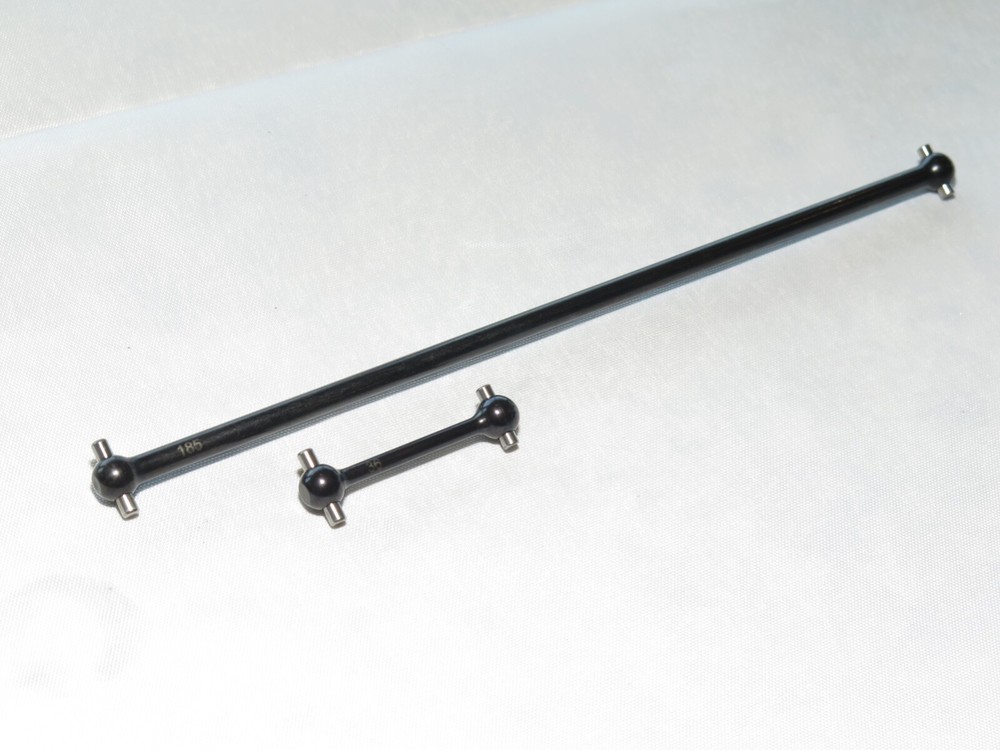 HB204855 HB RACING E8 WORLD SPEC BUGGY FRONT REAR CENTER DRIVE SHAFT AXLES BONES