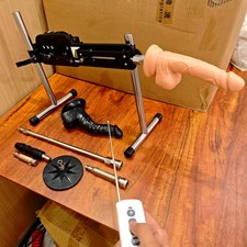 Automatic Sex-Fucking-Machine Huge Thrusting-Dildo-Masturbation SexToy for Women