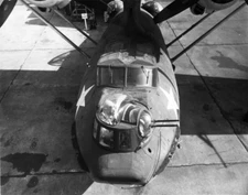 WWII Photo US Navy PBY Patrol Bomber Nose Turret  World War Two WW2 / 5896