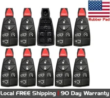 Lot 10 New Replacement Key fob Rubber Button for Jeep COMMANDER GRAND CHEROKEE