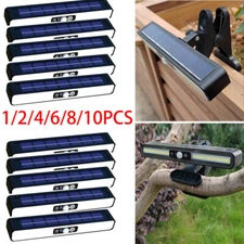 LED Solar Power Fence Lights Deck Door Wall Stair Step Outdoor Garden Decor Lamp