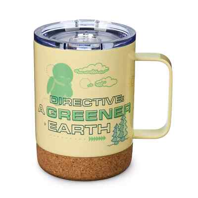 Disney Parks WALL-E & EVE Tasse mit Deckel Neu in OVP