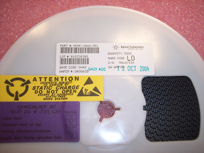 QTY (3000)  HSMP3860TR1 AGILENT SOT-23 SURFACE MOUNT PIN DIODES 1A 50V