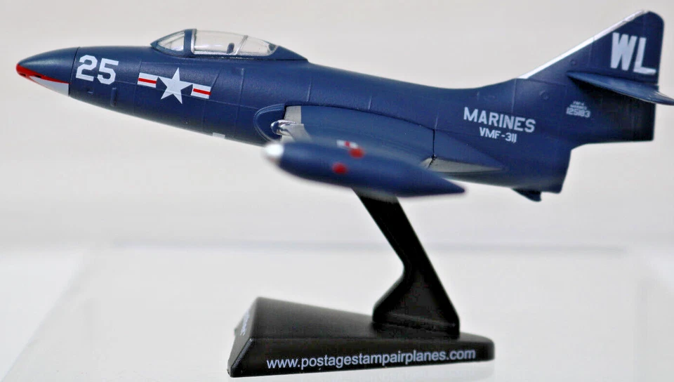 Marine F9F Panther Korea 1947 Fighter 1:100 PS5393-2 Daron envío el mismo día Foto 2 de 4