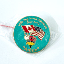 Pin globo Annie Lady Bug North American Tour 2010 Albuquerque Globo Fiesta