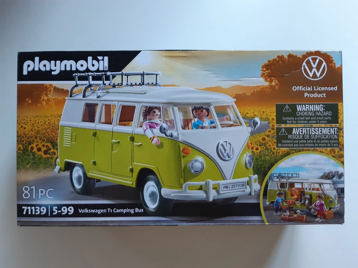 Playmobil 71139 VW Volkswagen Combi Green Bus Exclusive to France NEW