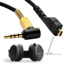 Replacement Braided Detachable Audio Cable For SteelSeries Arctis Headsets 8 Pin