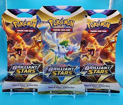 Pokemon Sword and Shield - Booster Pack Lot - 4 Sealed Packs