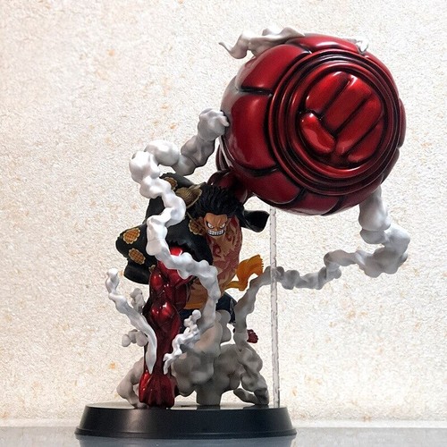 ONE PIECE CAPPELLO DI PAGLIA RUBBER LUFFY GEAR 4 TH FOURTH 25 CM ACTION  FIGURE | eBay