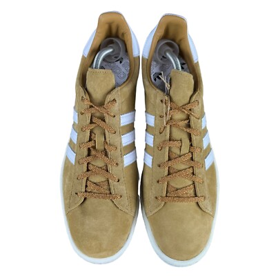 Adidas Originals Campus 80s Brown Off White Suede Shoes ID7317 Men\'s Sizes 7-13 Adidas Originals Campus 80s Brown Off White Suede Shoes  main image 3