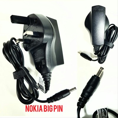 genuine nokia mains charger thick big pin for old various mobile phones uk sell ebay