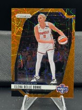 2024 Panini Prizm WNBA - Elena Delle Donne, #7 - Orange Velocity - Mystics