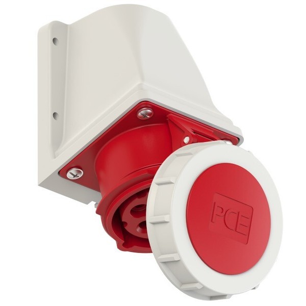 16A Cee Wandsteckdose IP67 5-Polig 16 A 5P 6H Wanddose Steckdose Pce 1152-6 #27-image