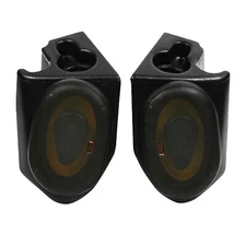 VDP Black Sound Wedges and Speakers for 76-95 Jeep Wrangler CJ7 & YJ