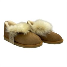 Shepherd Sheepskin Women's Slipper - Amalia - Chestnut / 3