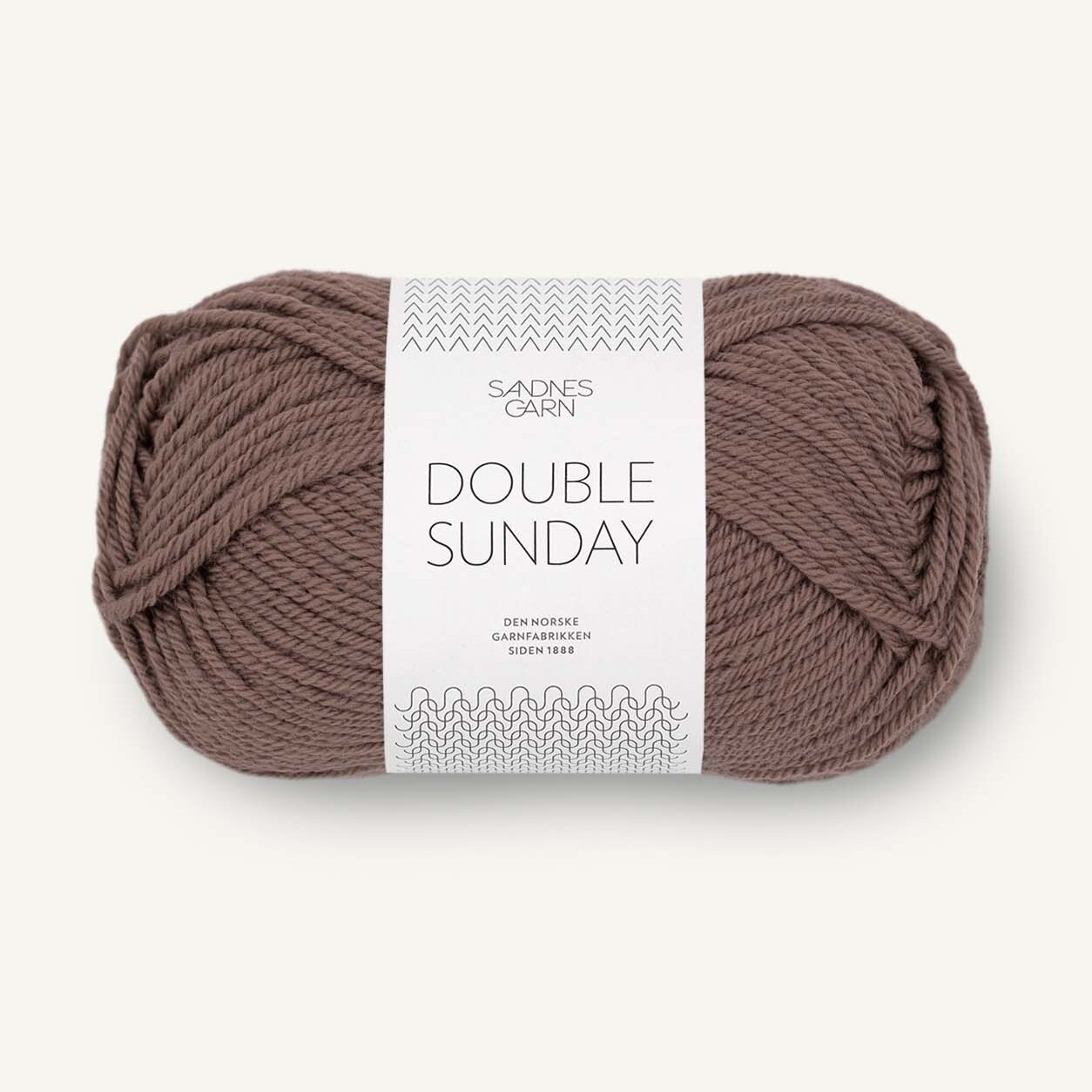 Double Sunday by Sandnes Garn - Eikenøtt (3161) - 50 g / approx. 108 m Wool