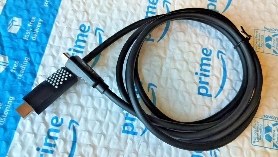 Belkin Mini Displayport to HDMI Cable 6ft - Compatible with 4K Monitors F2CD08 - Image 2 of 4