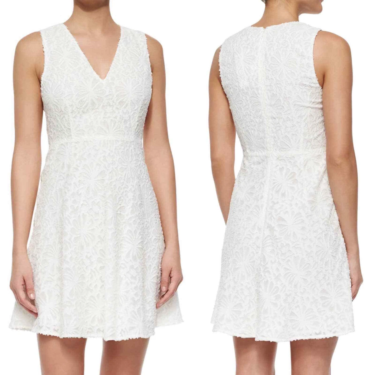 White sorority cheap dress