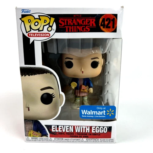 Funko Pop Stranger Things Eleven with Eggos No 421 Vinyl Figure NEW