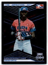 2023 ELITE EXTRA EDITION ASPIRATIONS DIEGO ORTIZ 127/459 DOMINICAN PROSPECT